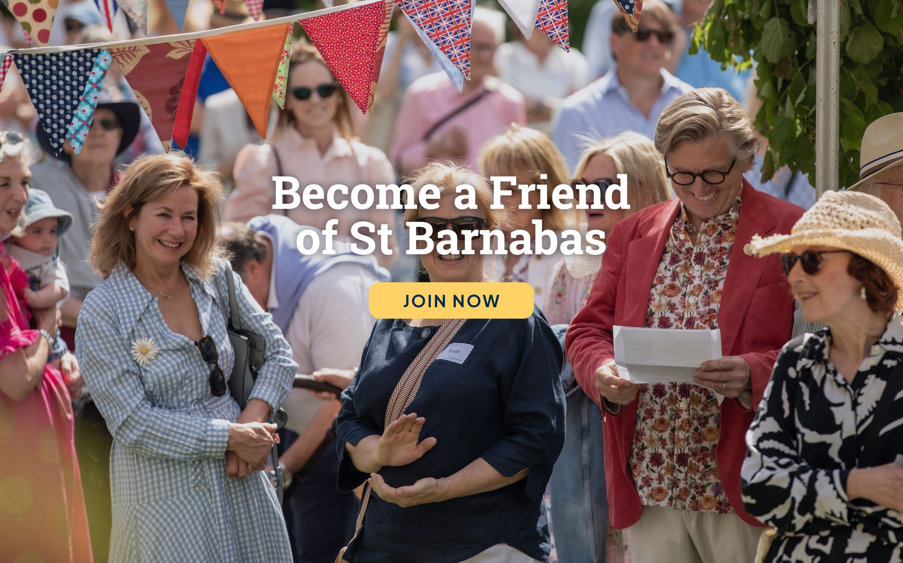 join the friends of St Barnabas Ranmore banner
